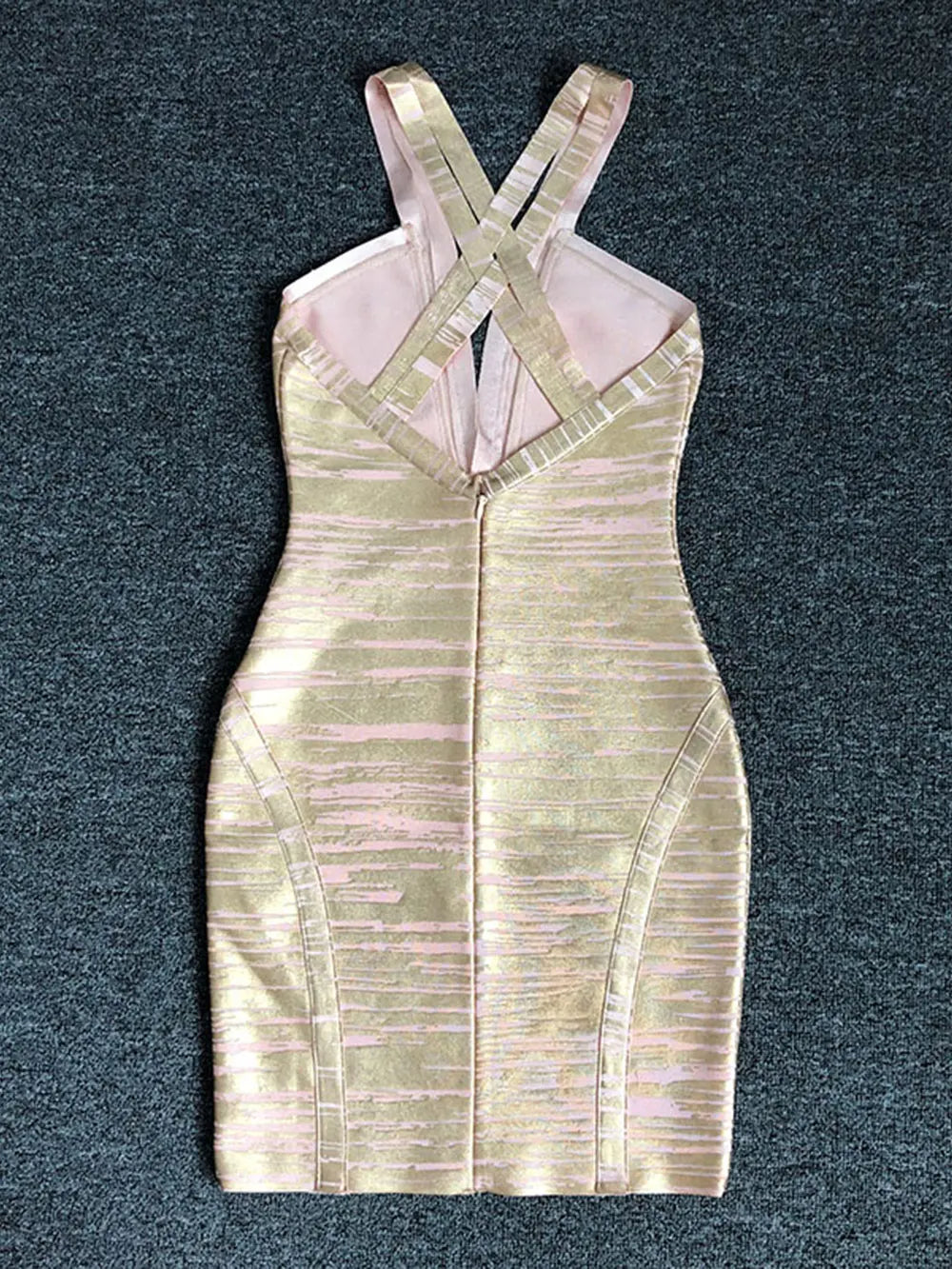 2024 Sexy Women's Coated Bandage Dress Camisole Deep V-neck Sleeveless Bodycon Mini Dresses Cocktail Evening Party Vestidos