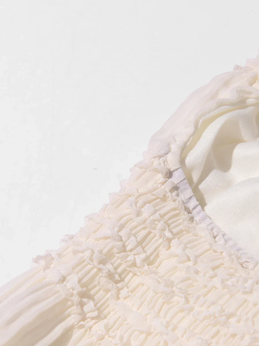 Slimming Sheer Spliced Striped Casual Dresses for Women Halter Neck Sleeveless Backless Dress Female Fashion New