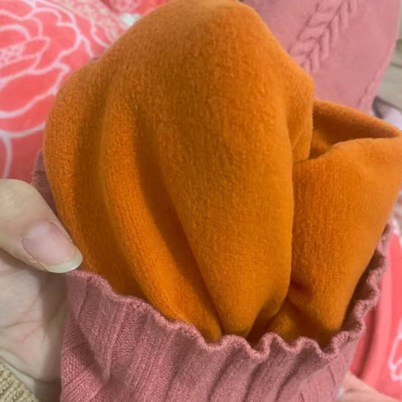 冬厚みのあるベルベットのセータードレスの女性の秋モックネックリブニットボトリングドレスエレガントで暖かい Vestido ミディコート付き
