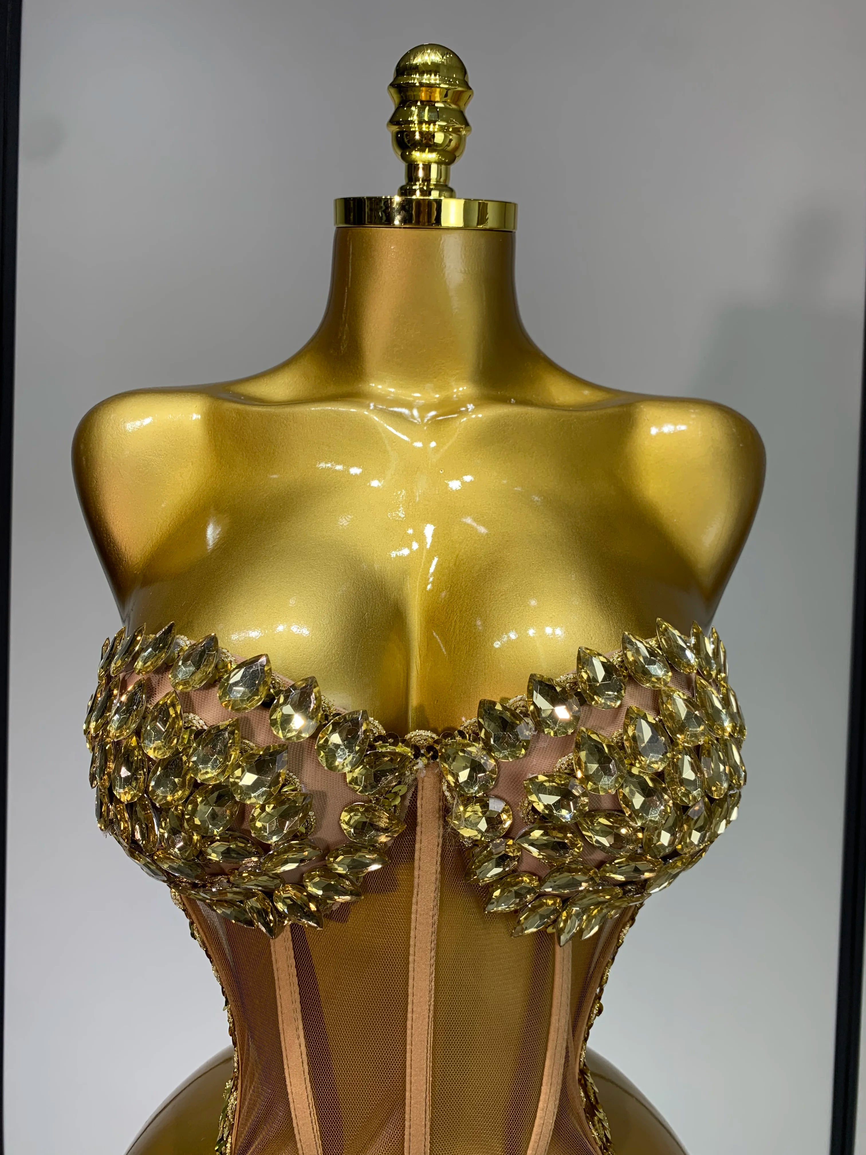 Sparkly Sequin Diamond Mesh Transparent Two Piece Set Women 2025 Sexy Evening Party Celebrate Birthday Photo Shoot Wear