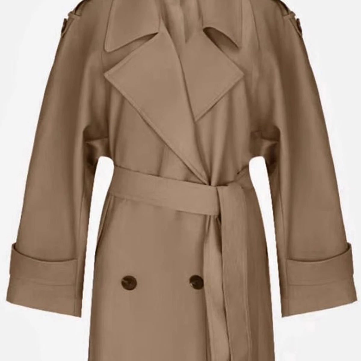 Lautaro Spring Autumn Oversized Khaki Extra Long Dark Purple Trench Coat for Women Double Breasted Elegant Luxury Overcoat 2025