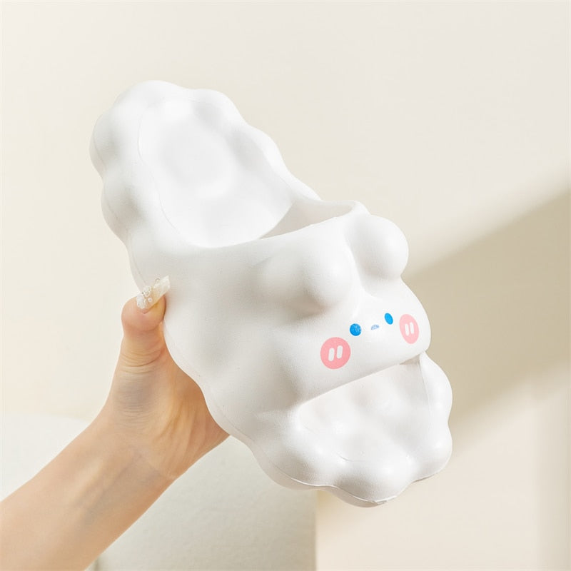 WTEMPO Women Cloud Slippers for Girls Summer Spring Indoor Flip Flops Bathroom Slides Ladies Shoes Wholesale Dropshipping