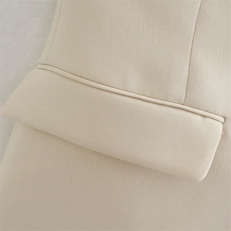 ZATRHMBM 2022 New Fashion Vintage Clothes For Lady Sleeveless Button Underwear Style Vest Patch Pocket White Crop Top Female