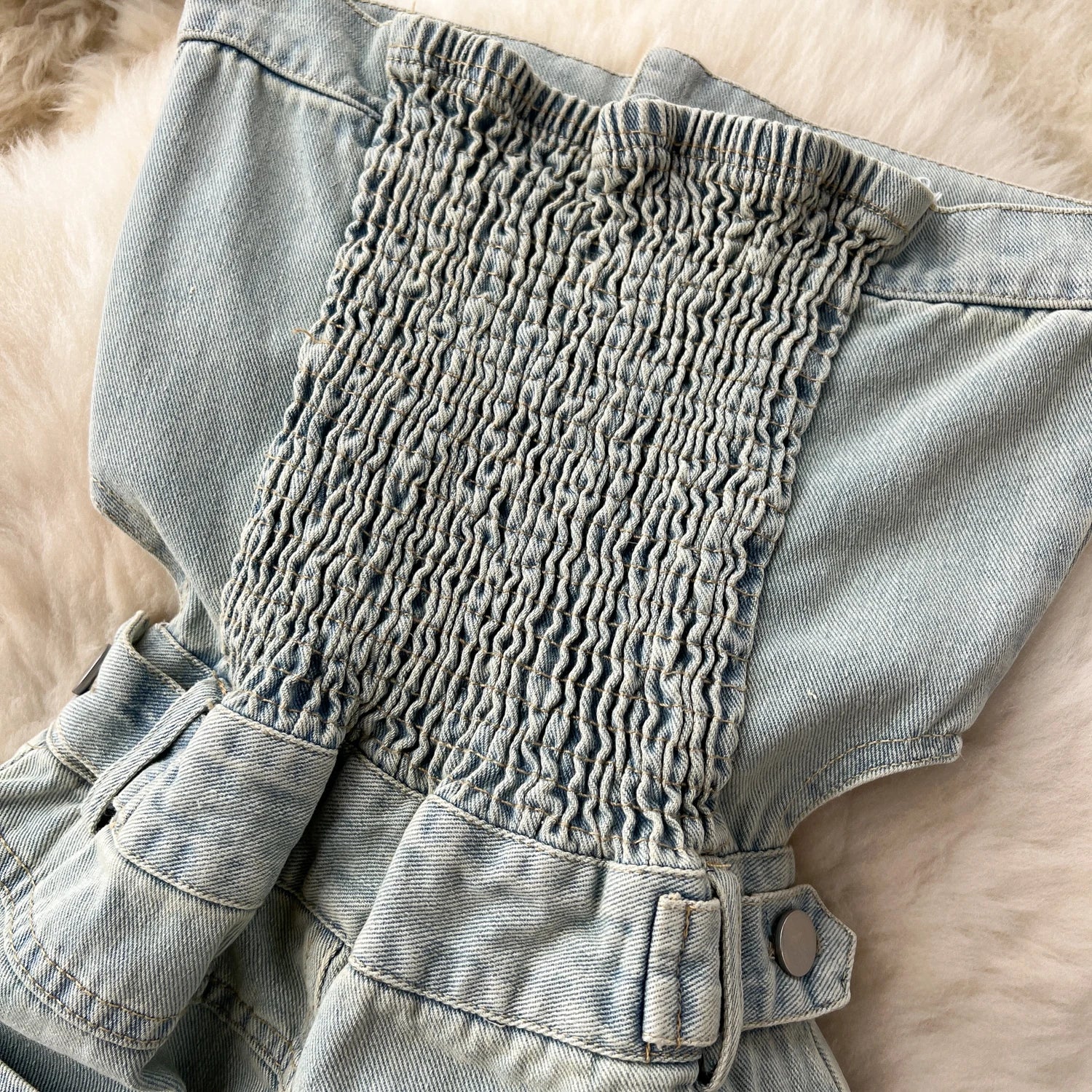 Hole Denim Jumpsuits Pure Desire Style Jumpsuit Woman Hollow Out Waist Women Pants 2025 Summer One Pieces Sexy Ropa Mujer