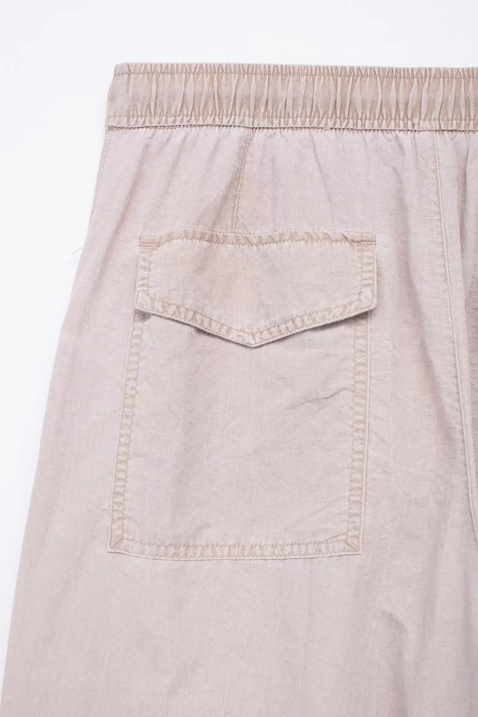 spring new women's purple multi-pocket workwear style lace-up trousers to show your style