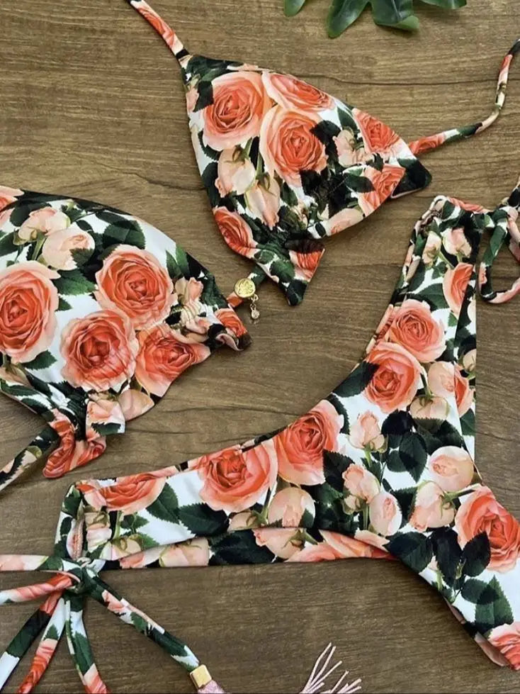 RUOTONGSEPT Bikini Women's Swimsuit 2022 New Swimwear Female Sexy Bikinis Set Push up Swimming for Bathing Suit Women Swimsuits MK11