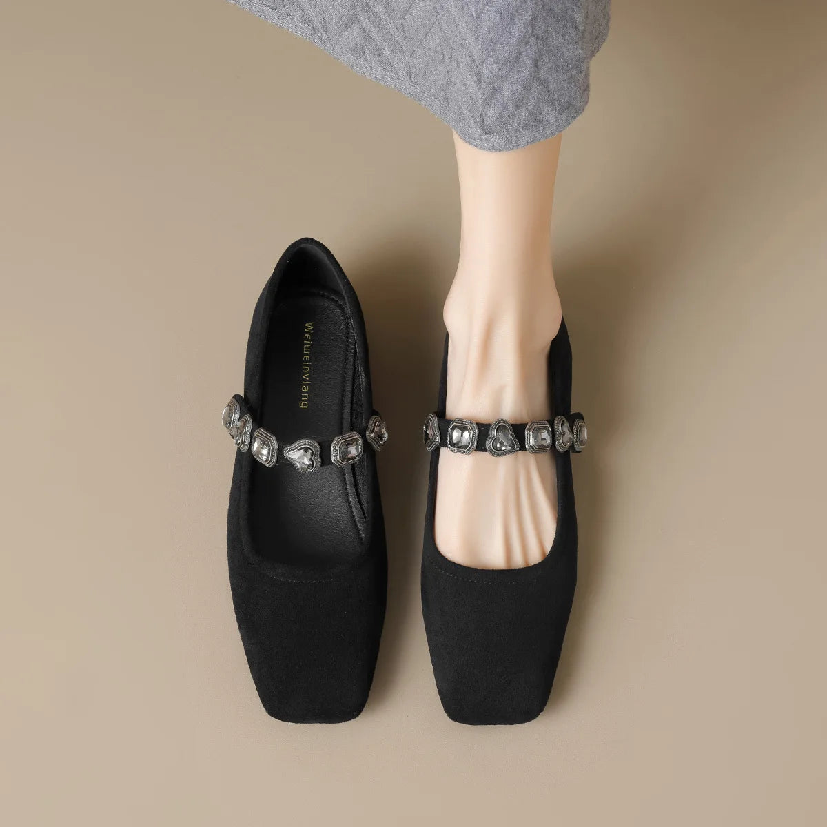 New spring women's shoes Leopard print design Mary Jane shoes Women's casual high heels and boat shoes Office and party wear