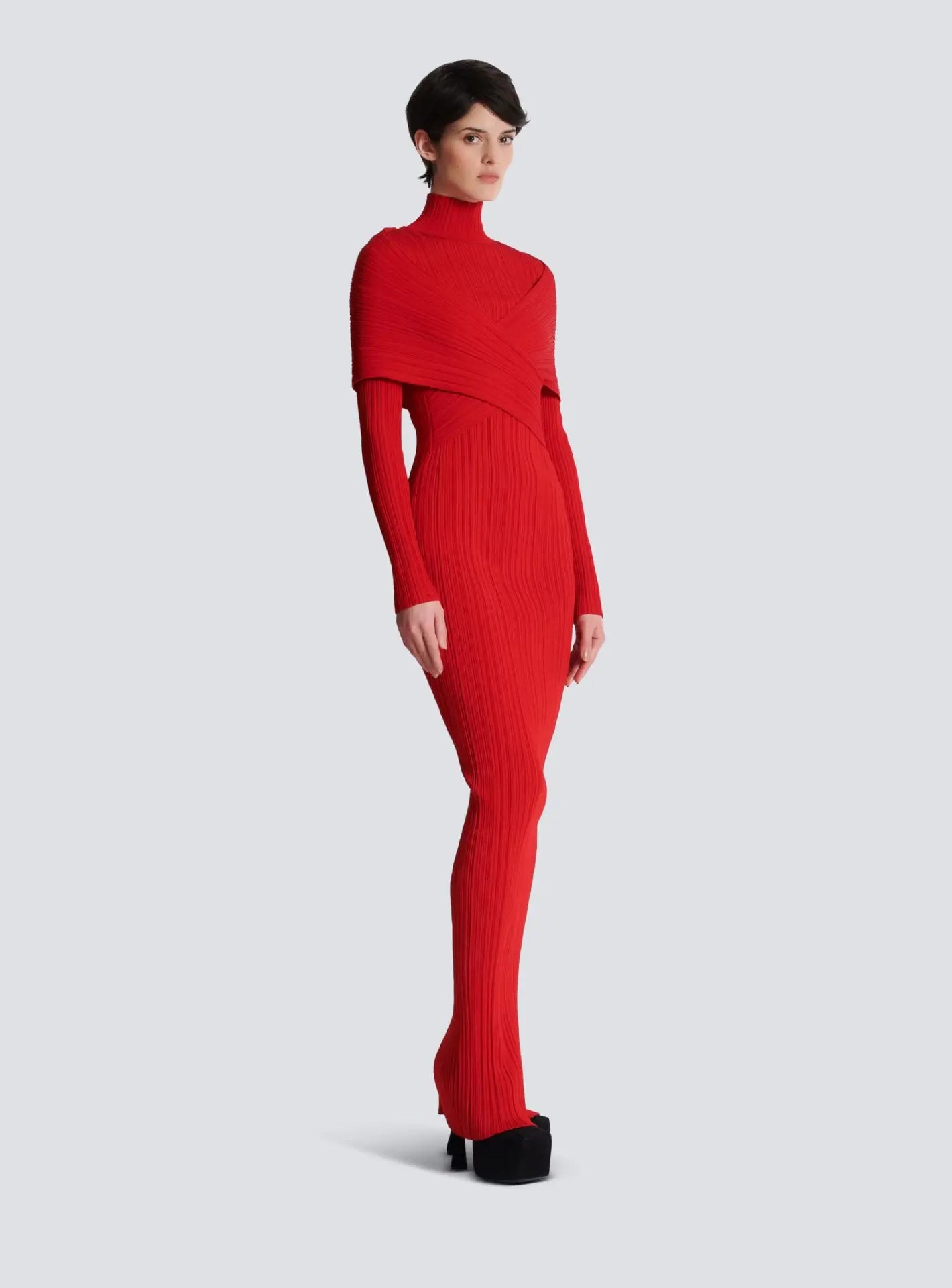 2025 New Celebrity Red Carpet Evening Party Dress Women Long Sleeve Sexy Bodycon Long Bandage Celebrate Birthday Party Dress