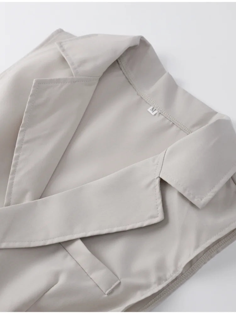 Elegant Women's Jumpsuit With Belt Fashion Sleeveless Turndown Collar Slim Short Jumpsuits Female Sping Summer Lady Romper