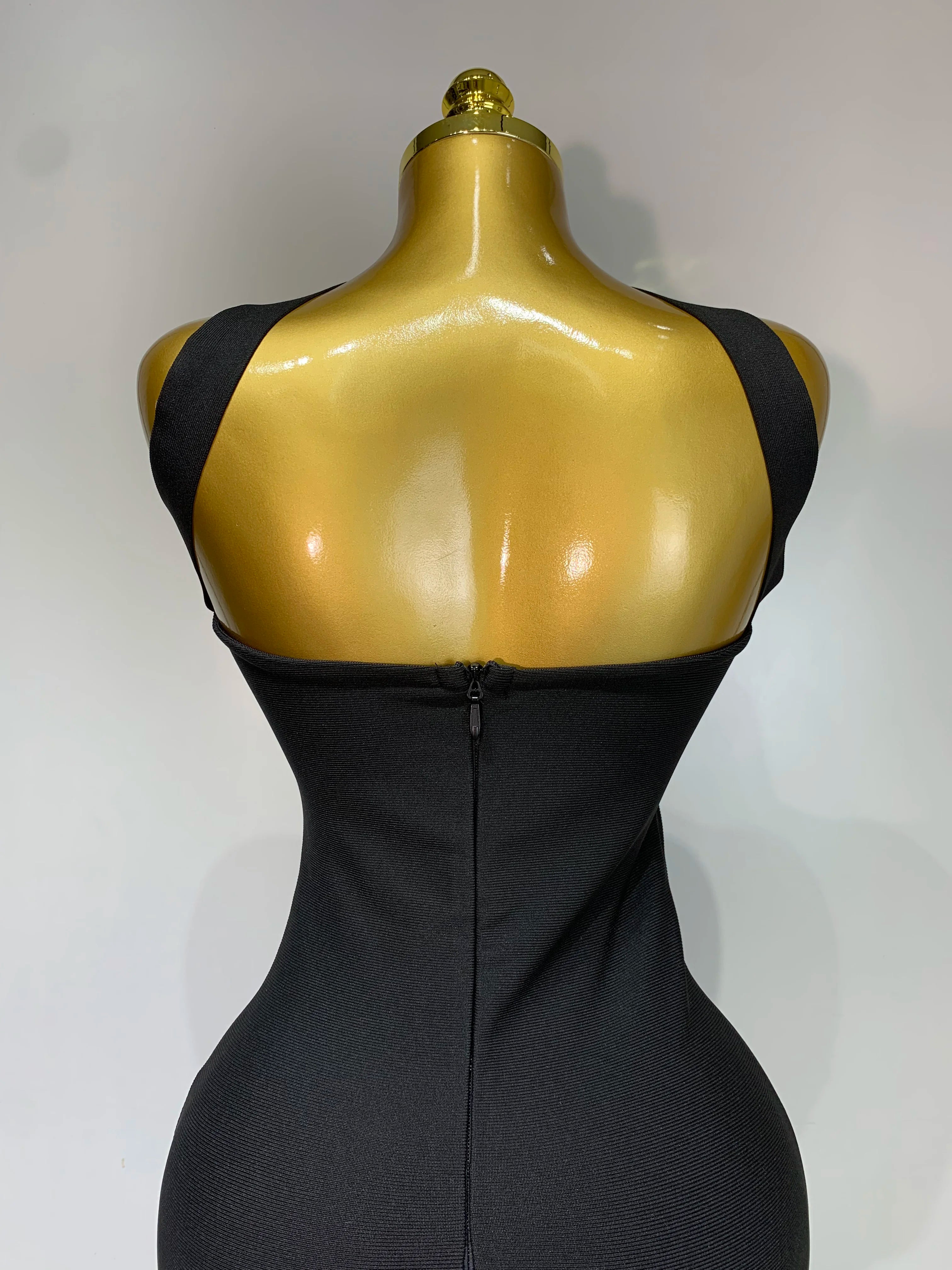 Women Sexy Backless Bodycon Bandage Dress Sleeveless Maxi Long Elegant Dresses 2025 Luxury Birthday Dress Club Party Outfit