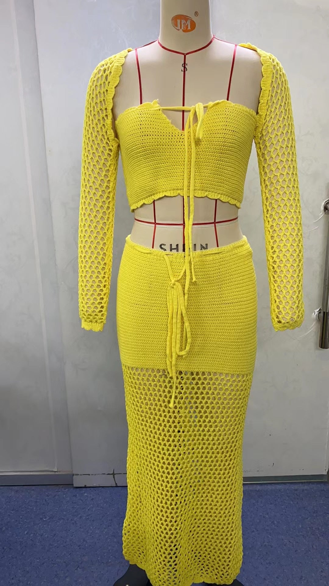 Summer Knit Long Skirt Women Sexy Holiday Party Beach Cove-Up Midi Skirt Dropped Waist Solid Bodycon Maxi Skirt Slim Beach skirt