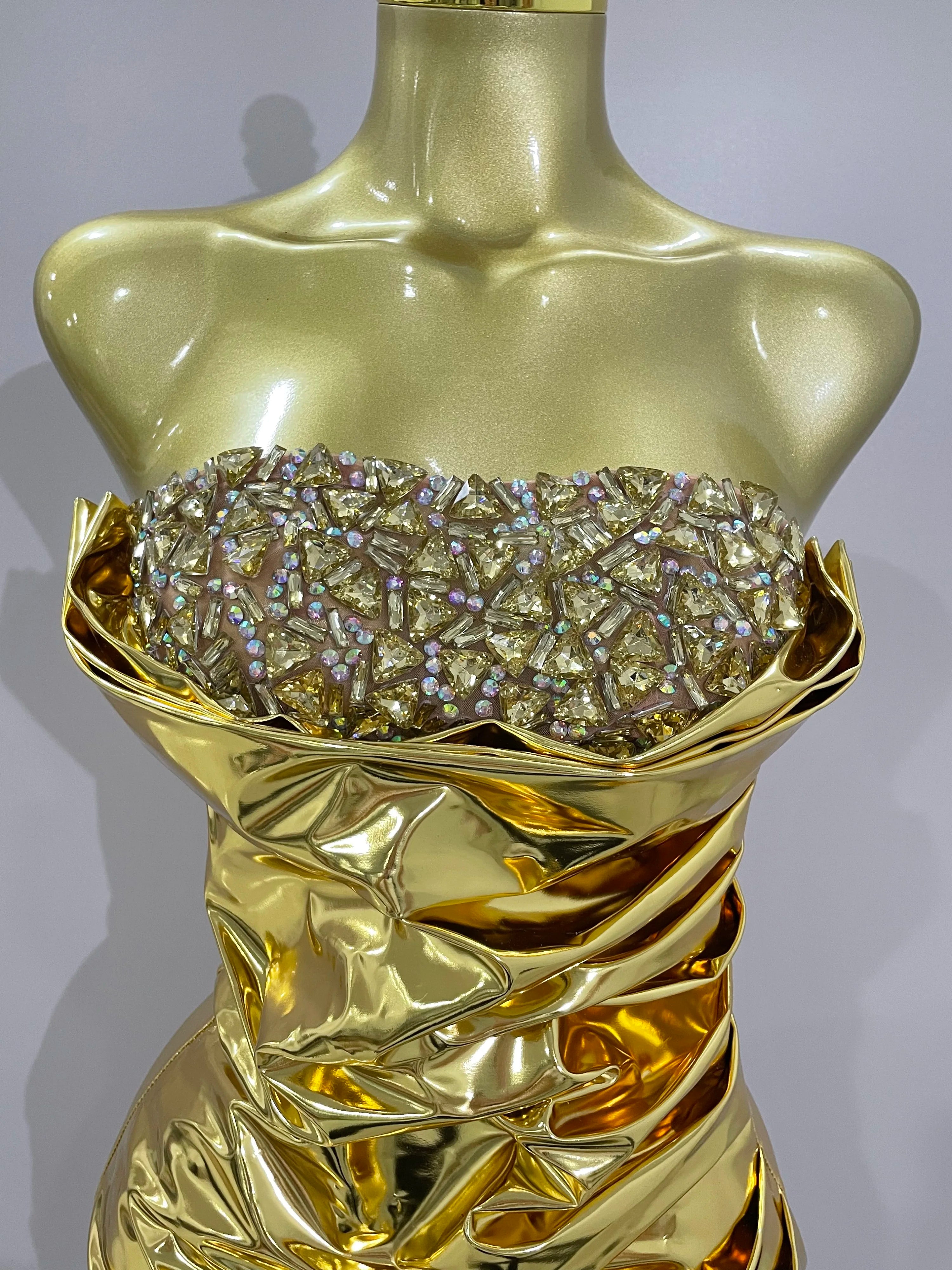 2025 New Sparkly Diamonds Crystal Sexy Mesh See Through Bodycon Mini Dress Women Birthday Party Celebrate Performance Costume