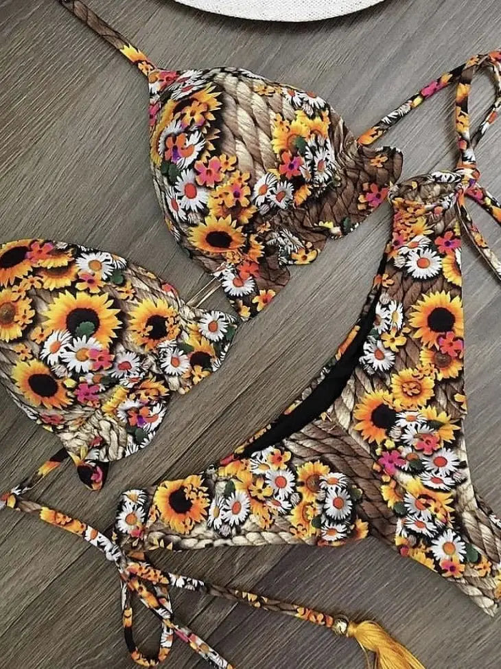 RUOTONGSEPT Bikini Women's Swimsuit 2022 New Swimwear Female Sexy Bikinis Set Push up Swimming for Bathing Suit Women Swimsuits MK14