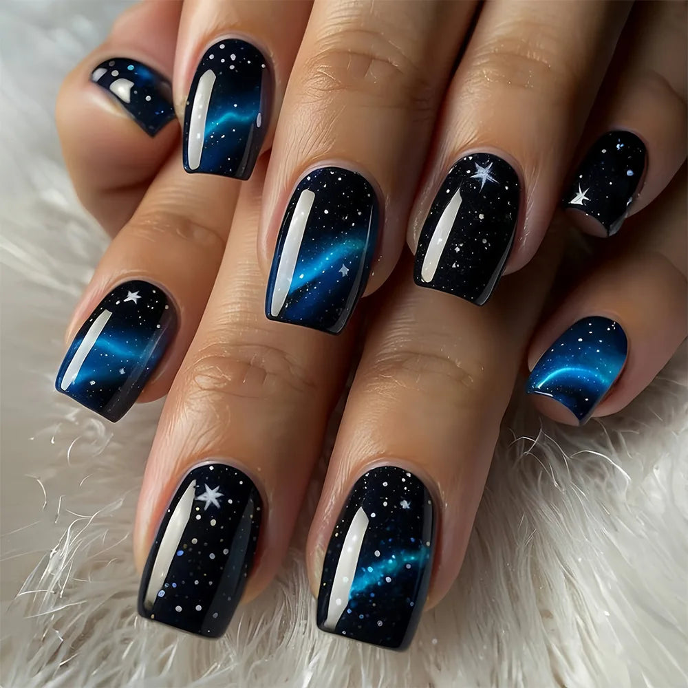 24Pcs Fashion Fake Nails Press on Long Ballet False Nails Art with Flower Design Brown Detachable Full Cover Nail Tips Manicure 1790
