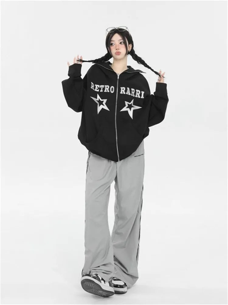 Y2K 女性ストリート Techwear 貨物韓国原宿パラシュートトラックパンツ男性ハイテクスウェットパンツワイドレッグジョガーズボン服