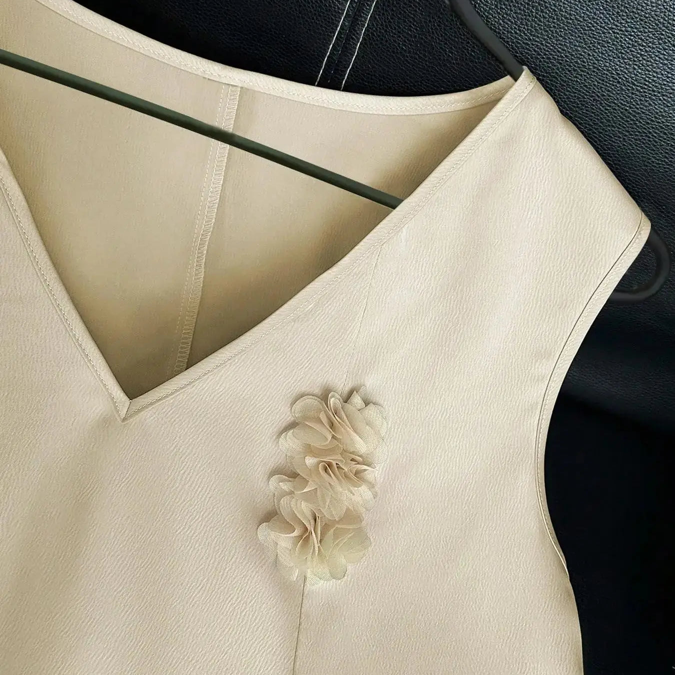 Plus size women's suit and western dress elegant skirt suit summer casual versatile heiress style v-neck