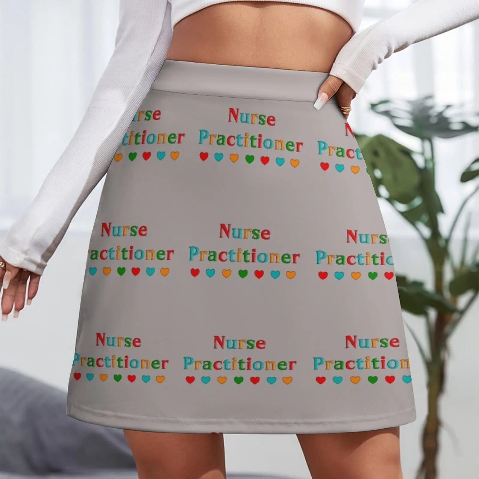 Nurse Practitioner Mini Skirt luxury clothes women novelty in clothes skirts women summer modest skirts for women