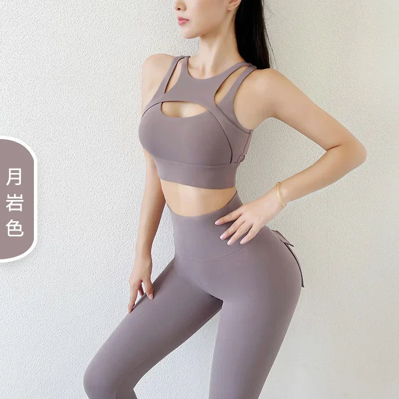 Women Sexy Sport Bra Gym Push Up Bra Jogger Fitness Workout Vest Female Breathable Yoga Crop Top Bralette топ женский Top Mujer YYS