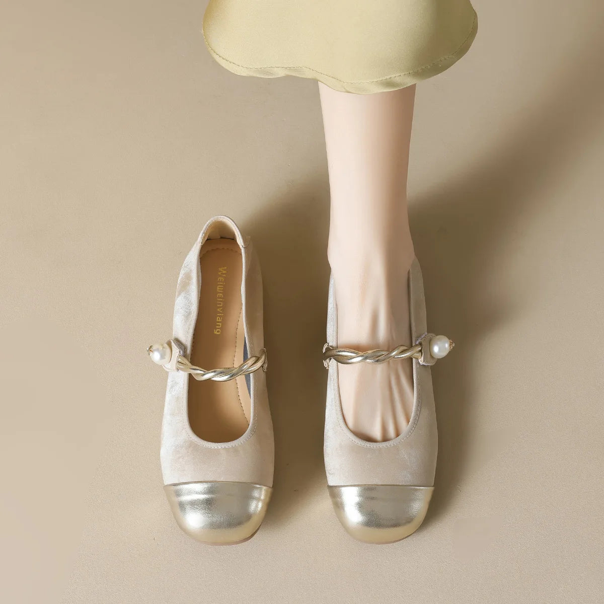 2024 New Women's Round Toe Flat Shoes - Casual Fashion Spring/Autumn Office Work Pumps Slip-On Comfort Ladies Flats New Arrival