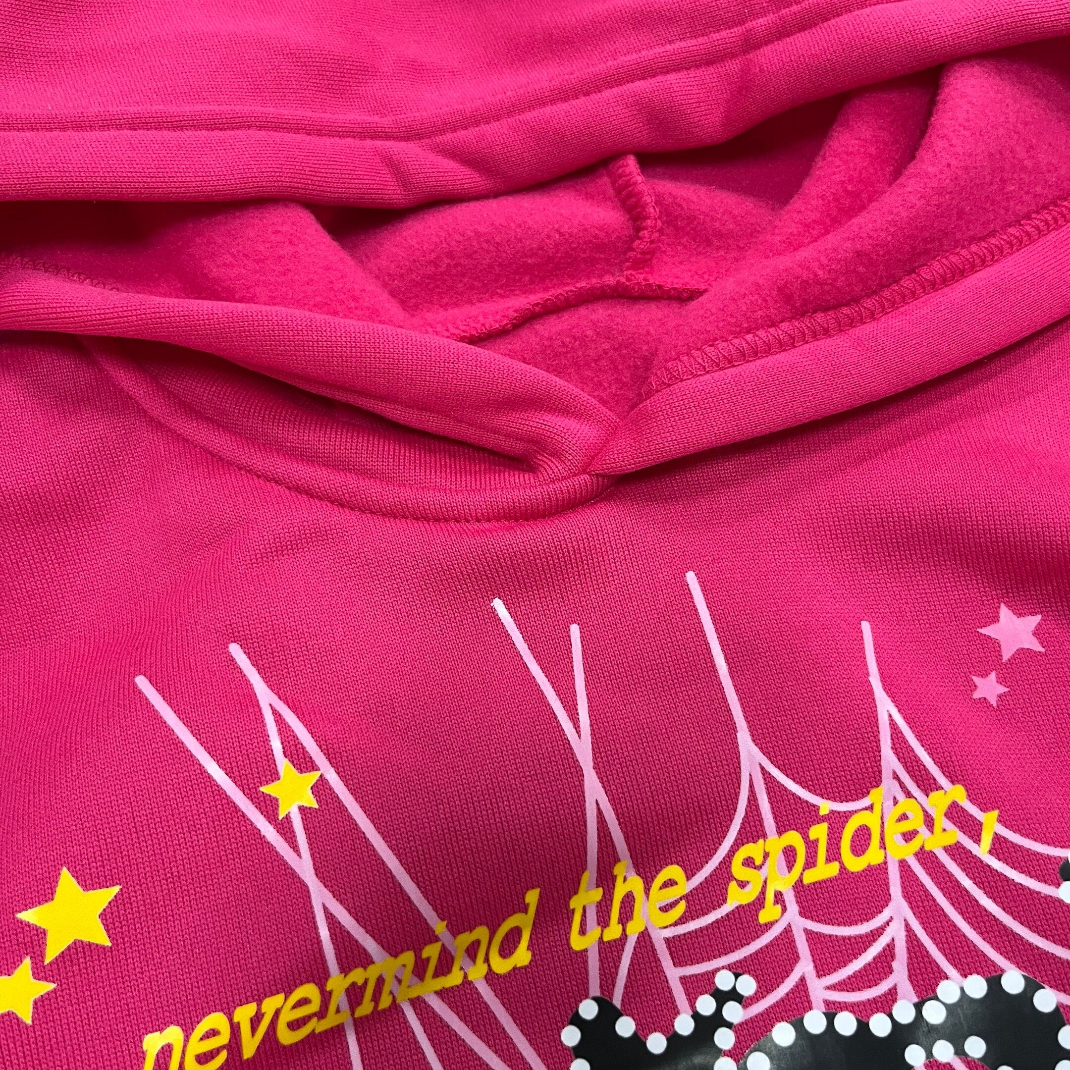 Y2k Printed Hoodie Sweatshirt for Women Spider Web Letter Gothic Streetwear Winter Baggy Hooded Polyester Autumn Punk Hoodies