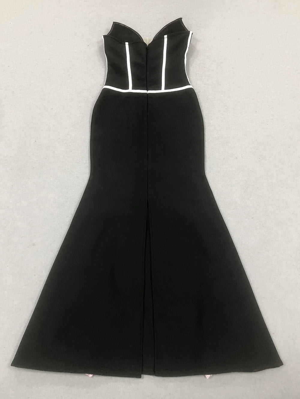 Sexy Off Shoulder 3D Flowers Bandage Mermaid Dresses Womens Strapless Evening Party Formal Long Dress Birthday Prom Vestidos