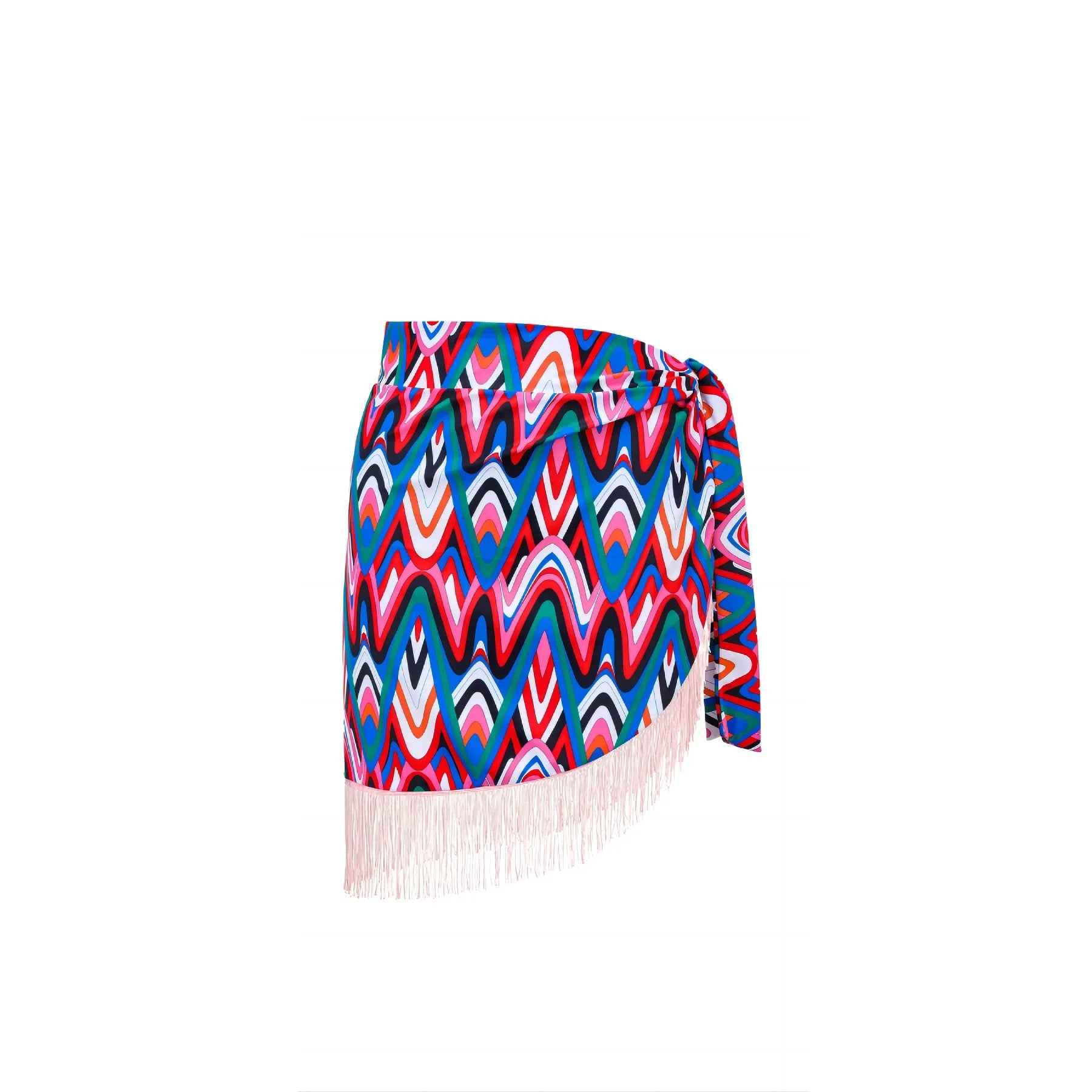 One Piece Swimsuit Bow Tie Shoulder Strap Swimwear Women Tassel Skirt Beachwear Luxury Bathing Suit New Beach Wear Vacation skirt-rd