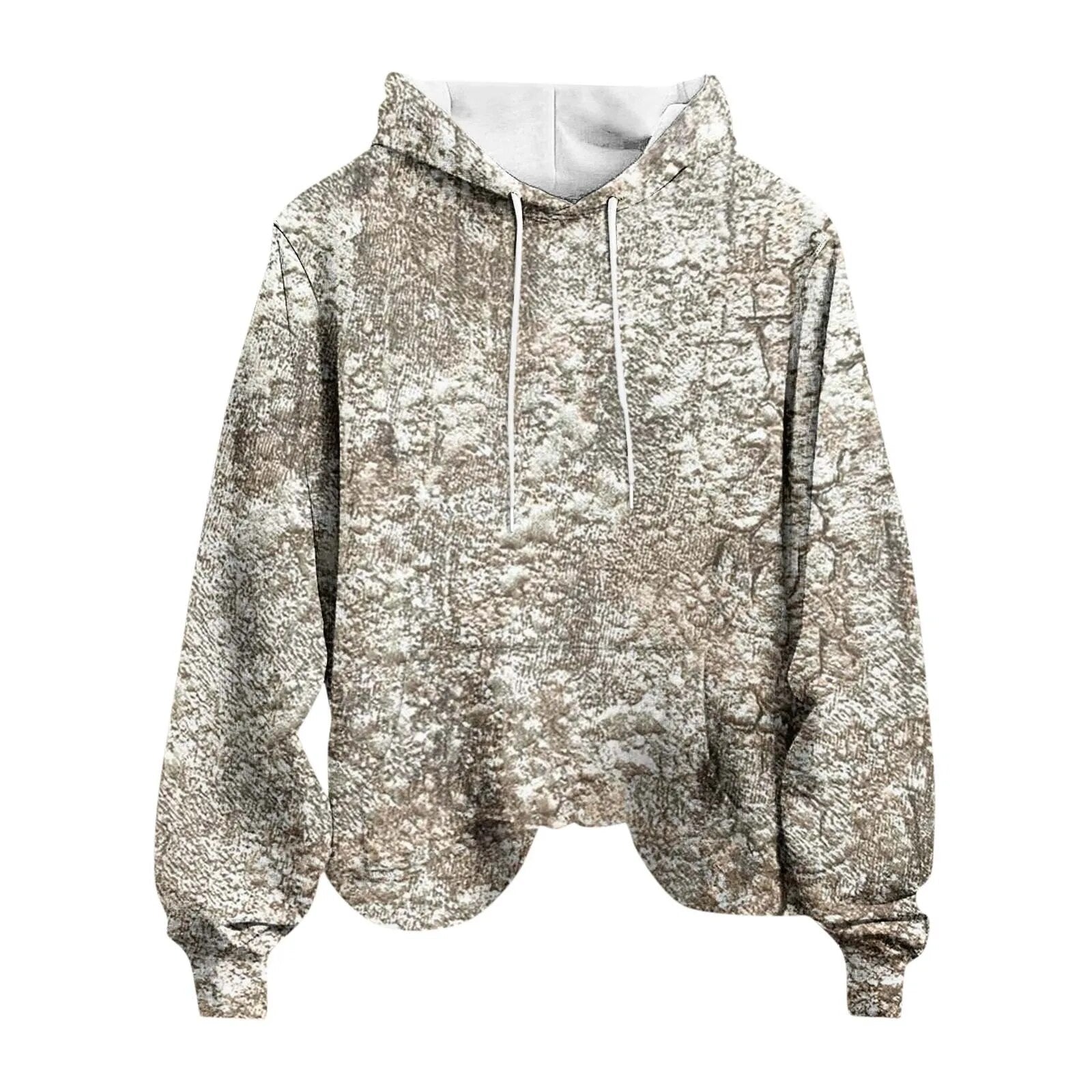 Women'S Sweatshirt Unique Hooded Women Pullover Winter 2024 Casual Long Sleeves Print Women Sweatshirts 빅사이즈 여성의류