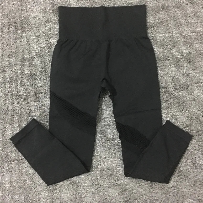 1/2Pcs Seamless Yoga Set Women Gym Sportswear Outfit Yoga Pant Leggings One Shoulder Sports Bra Workout Cloth Tracksuit black pant