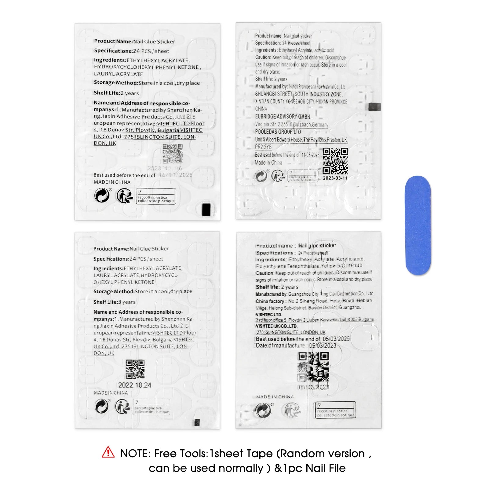 10pcs Handmade Press On Nails Baroque Bowknot Design False Nails Wearable Crystal Red French Almond Shaped Fake Nail Tips