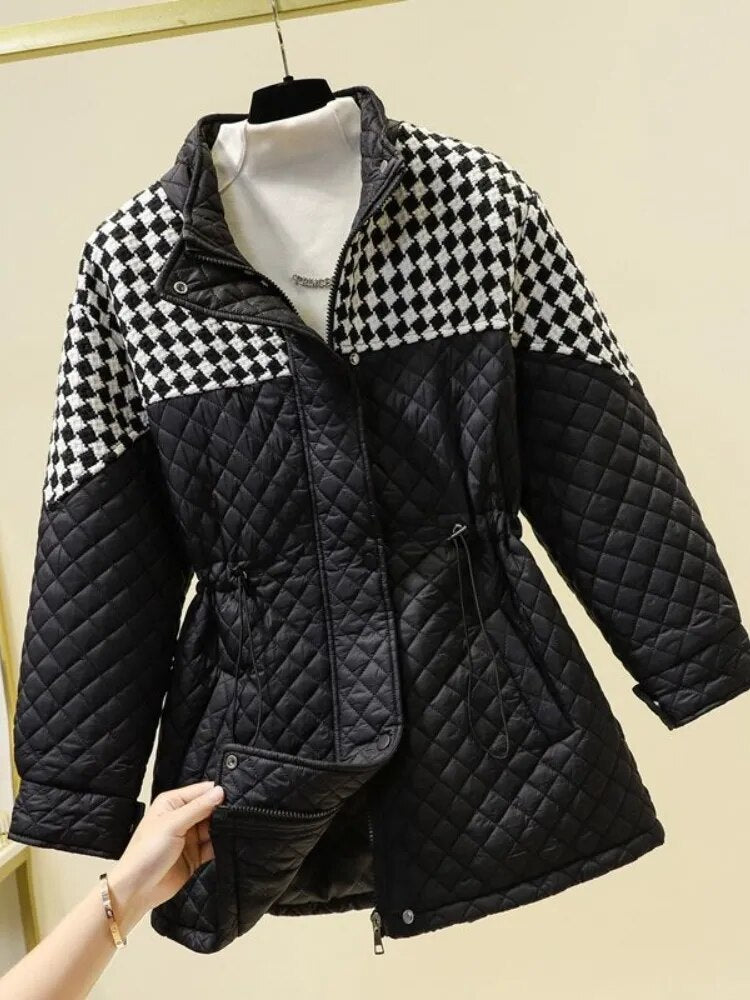 Winter Jackets Women 2024 Oversided Parkas Long Winter Clothes Women Jackets Winter Coat Jacket Korean Fashion Women's Clothing Black