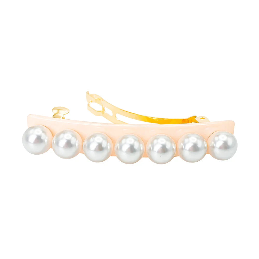 eManco Hair Jewelry Classic Fashion Pearl Side Clips Matching Dresses Gift For Her Princess Accessories Minimalist Factory Price