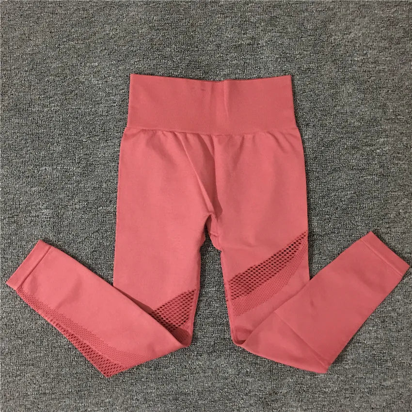 1/2Pcs Seamless Yoga Set Women Gym Sportswear Outfit Yoga Pant Leggings One Shoulder Sports Bra Workout Cloth Tracksuit rust pant