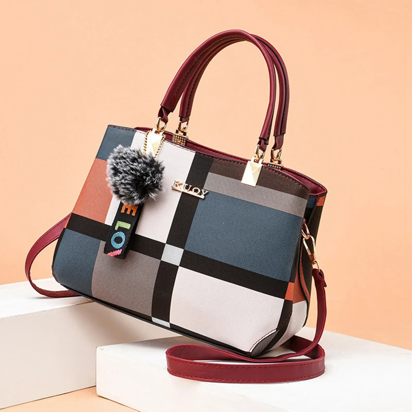 Designer Luxury Bags For Women Ladies Handbags European And American One Shoulder Crossbody Bag Shoulder Nylon Bag Red One Size