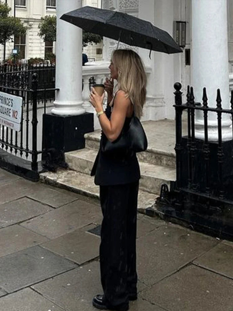 Women Strapless Split Tube Tops Sexy Corset Slim Backless Sleeveless Off Shoulder Single Breasted Vest Female Lady Top