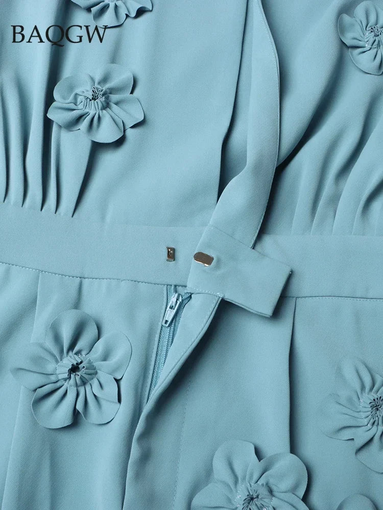 Floral Spliced Designer Casual Jumpsuits for Women Lapel Long Sleeve High Waist Temperament Office Lady Fashion Rompers Jumpsuit