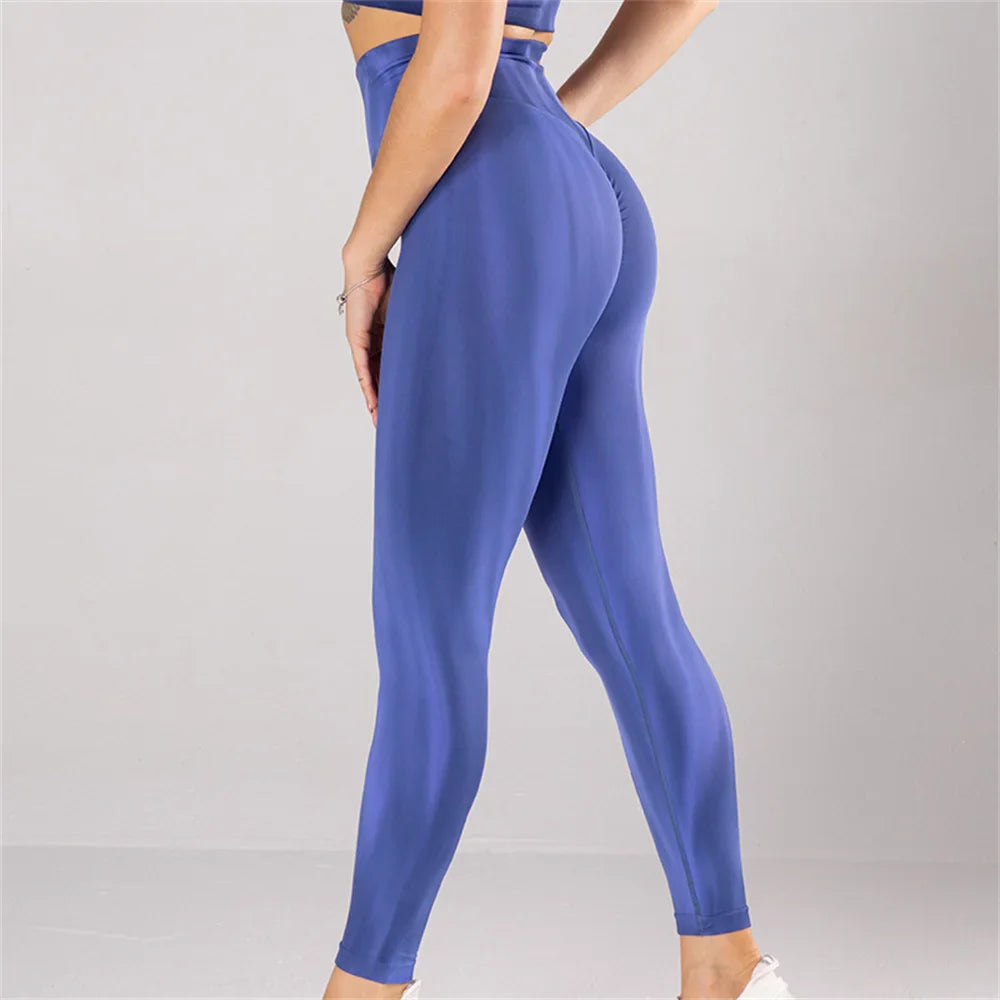 Fashion Aurora Print Seamless Gym Scrunch Shorts Set Push Up Women Sportswear Yoga Wear Training Suit for Fitness Sport Outfit Leggings 5