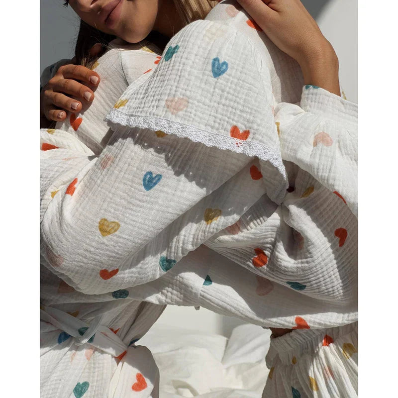 Women Cotton and Linen Skirts Set Summer V-Neck Pile Up Sleeve Tops and Mini Skirt Outfit Ladies Casual Sweet Two Piece Sets Style 2