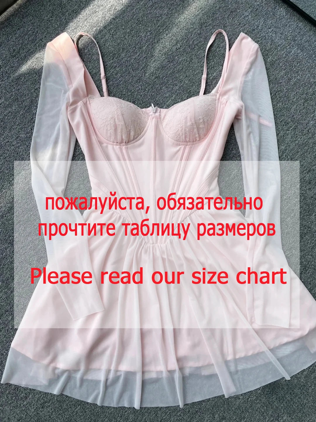 Suninheart Autumn Mesh Long Sleeve Dress Pink A Line Bodycon Birthday Party Dress Mini Holiday Vacation Dress Women 2023 with sleeve