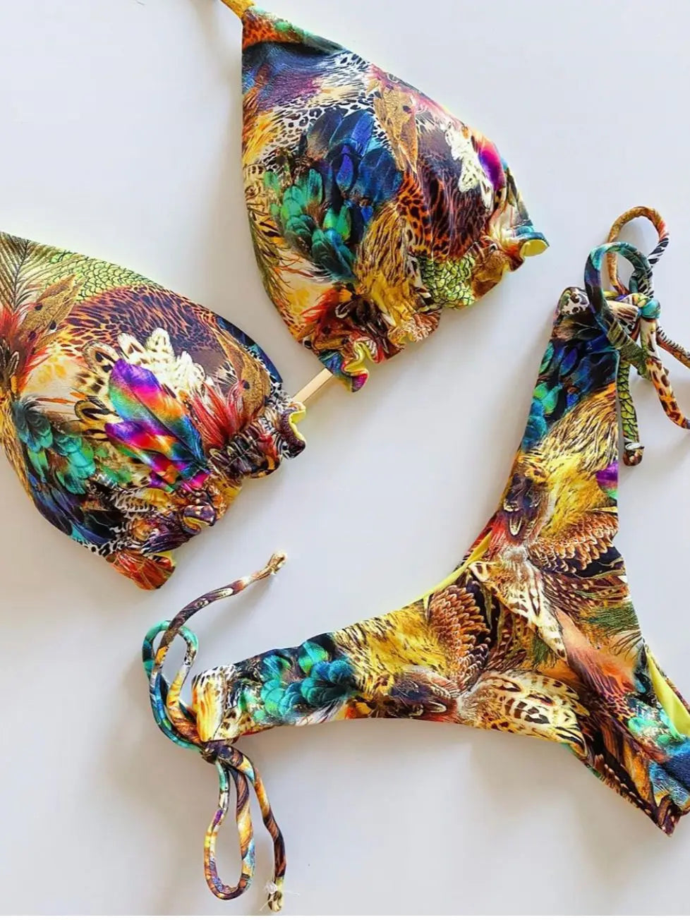 RUOTONGSEPT Bikini Women's Swimsuit 2022 New Swimwear Female Sexy Bikinis Set Push up Swimming for Bathing Suit Women Swimsuits QS04