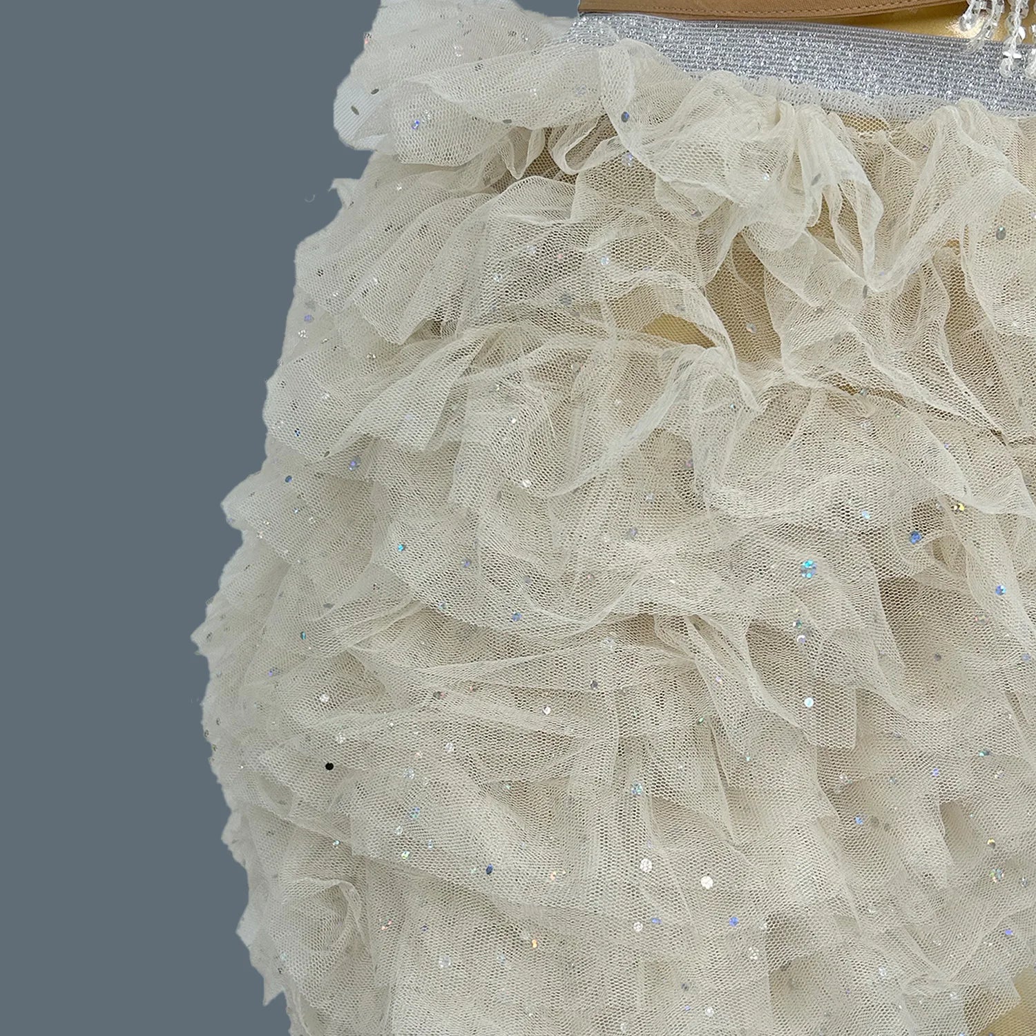 Fashion Women's 2-Pieces Stage Outfit Set Sexy Halter Asymmetric Party Celebrate Clothing Dancer Rhinestone Chain Costume Mixian