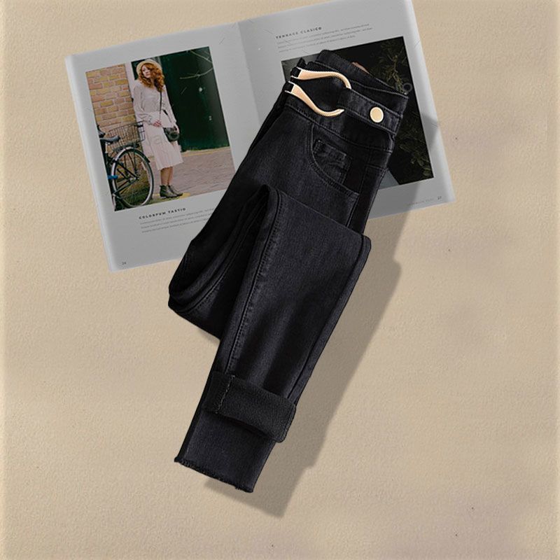 Ensemble de printemps et d'automne pour femmes, nouvelle robe, petit haut occidental, jean polyvalent, deux pièces, vêtements Y2k, pantalons pour femmes
