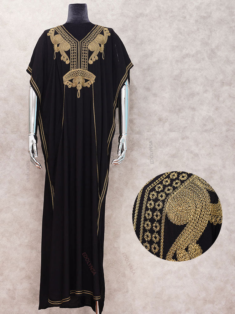 Plus Size Kaftan Tunic Beach Dress Swim Wear Bathing Suit Cover Up