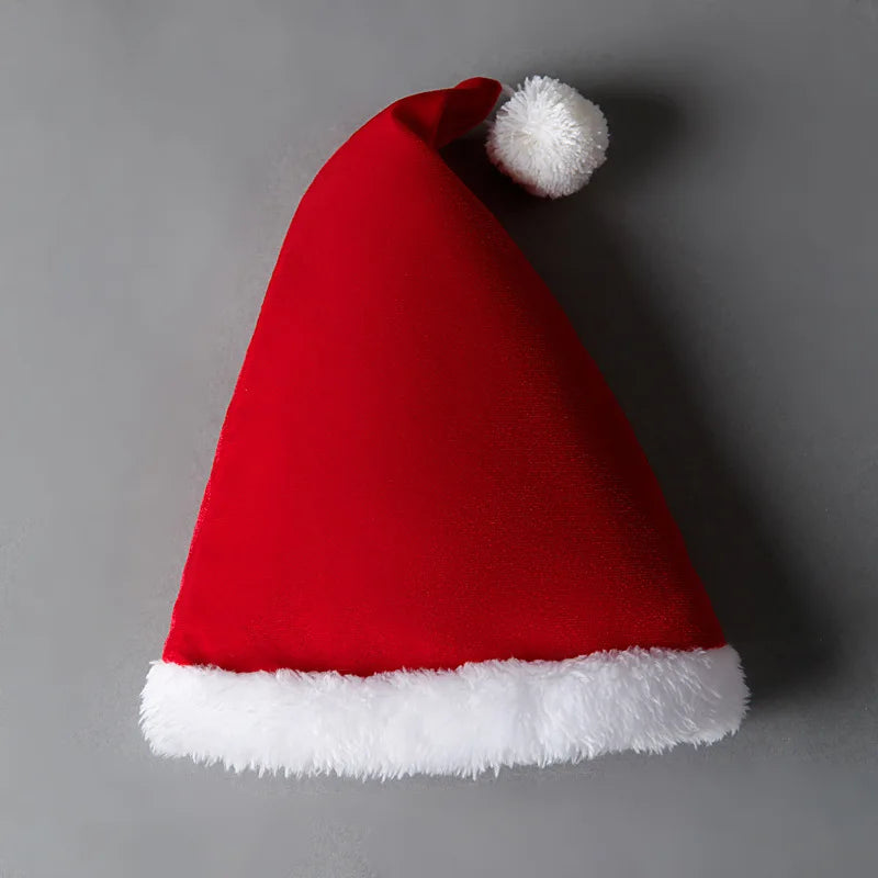 Toddler Christmas Sets Boys Girls Santa Claus Costume Suit Kids Top+Pants+Hat 3Psc Party Clothes Baby Cute Xmas Outfit 1-12yrs