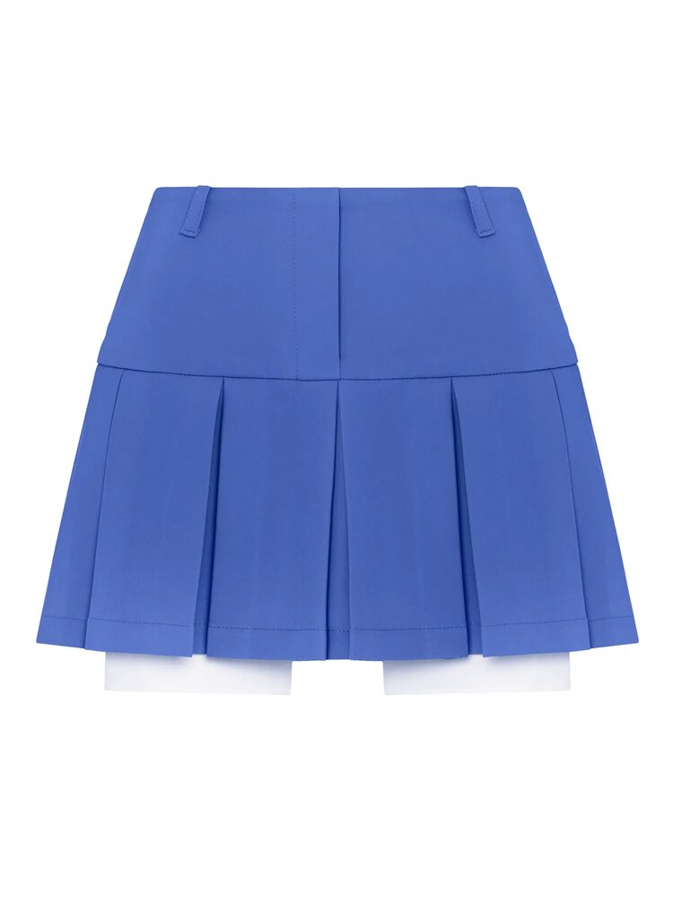 Taruxy – ensemble deux pièces décontracté pour femme, tenue d'automne, noir, assorti avec jupe et Blazer, haut court, nouvelle collection 2022