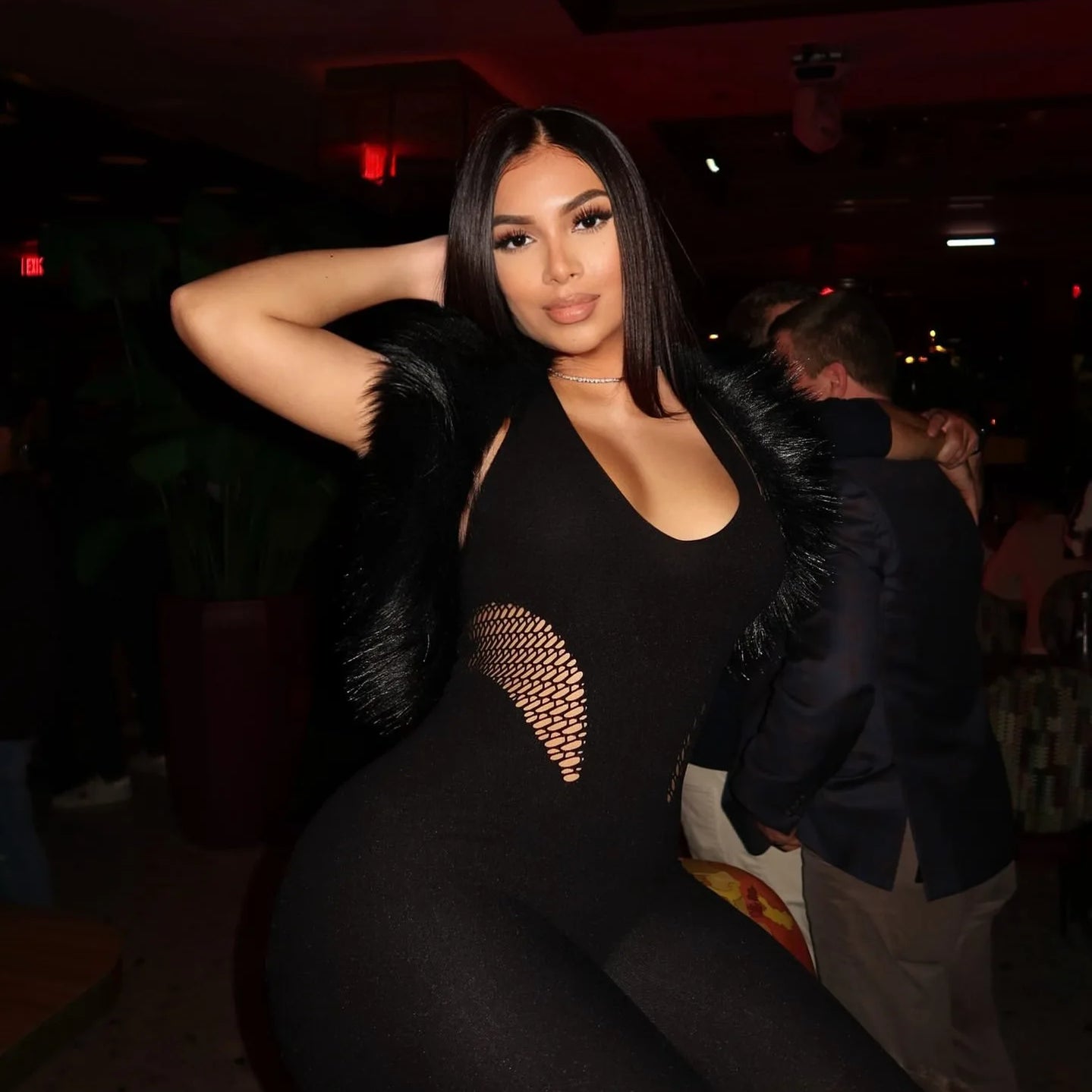 Sleeveless Sexy Mesh Lace Hollow Out Women’s Jumpsuits 2025 summer v-Neck Night Club Party Pajamas One Piece Outfits