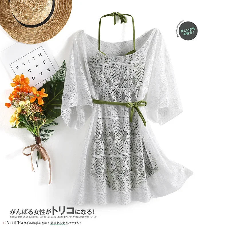 2 Colors Swimwear Women Sexy One Piece Swimsuit Female Korean Long Sleeve Bathing Suit High Waist Hollow Monokini bikinis