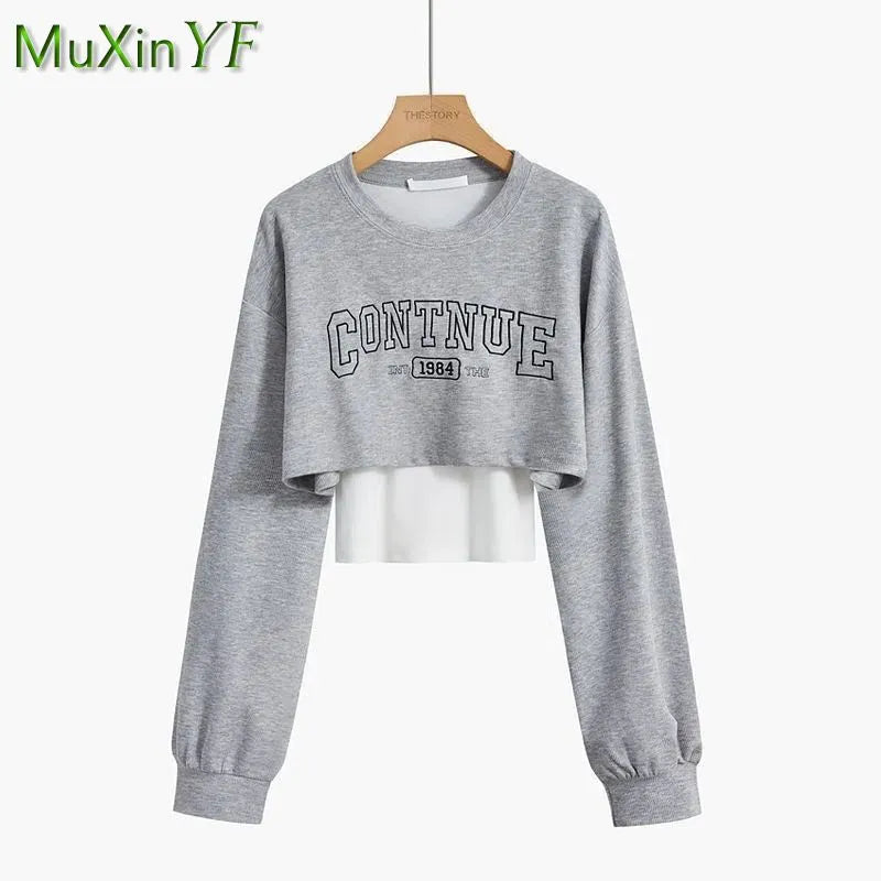 Women's Autumn Tracksuit Suit Korean Elegant Casual Short Long Sleeve Sweater+Vest+Spoort Pants 3 Piece 2024 New Matching Set