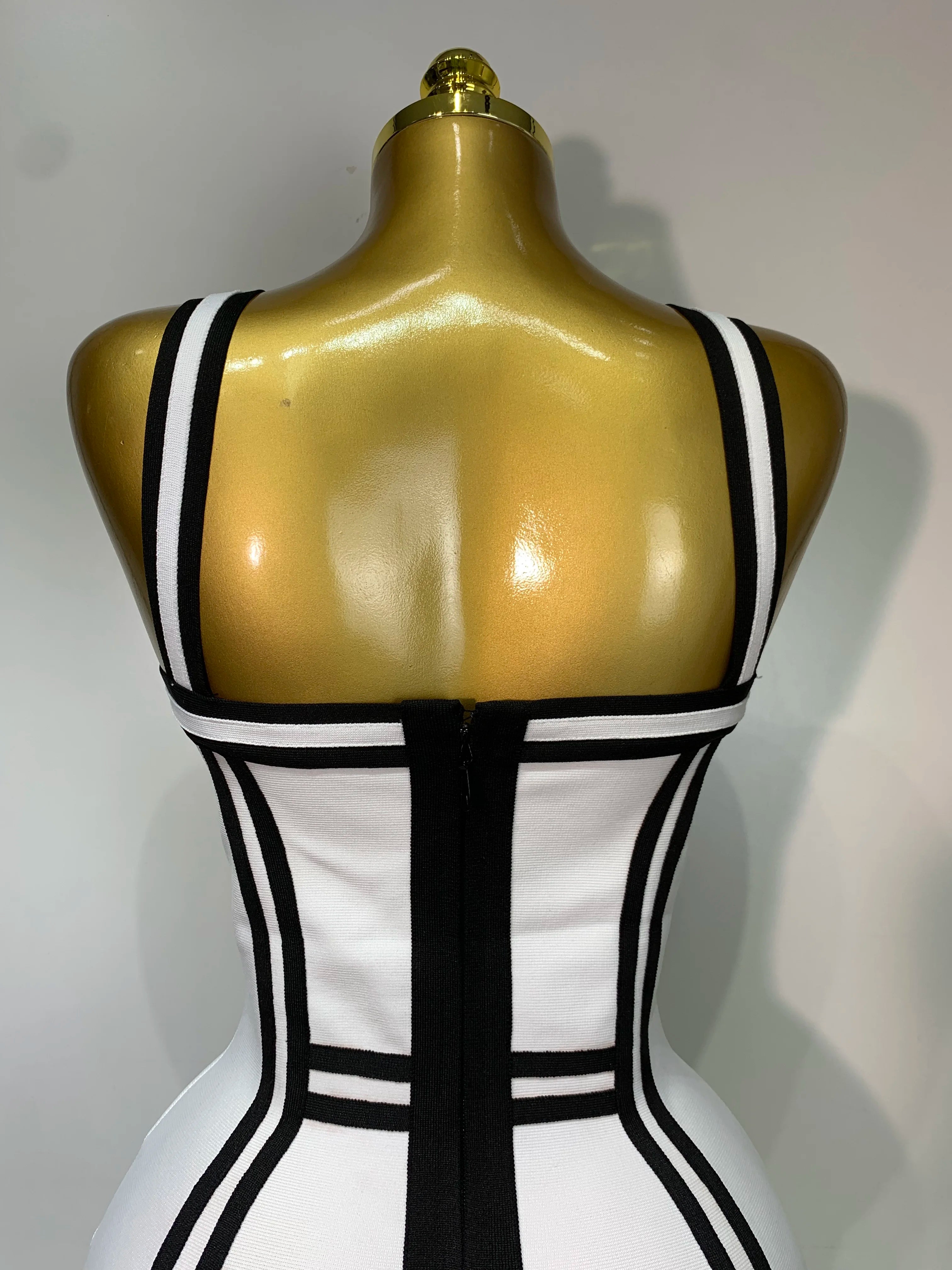 Women Sexy Backless Ruffled Edge Bodycon Bandage Dress 2025 Celebrity Elegant Evening Party Luxury Birthday Club Dress