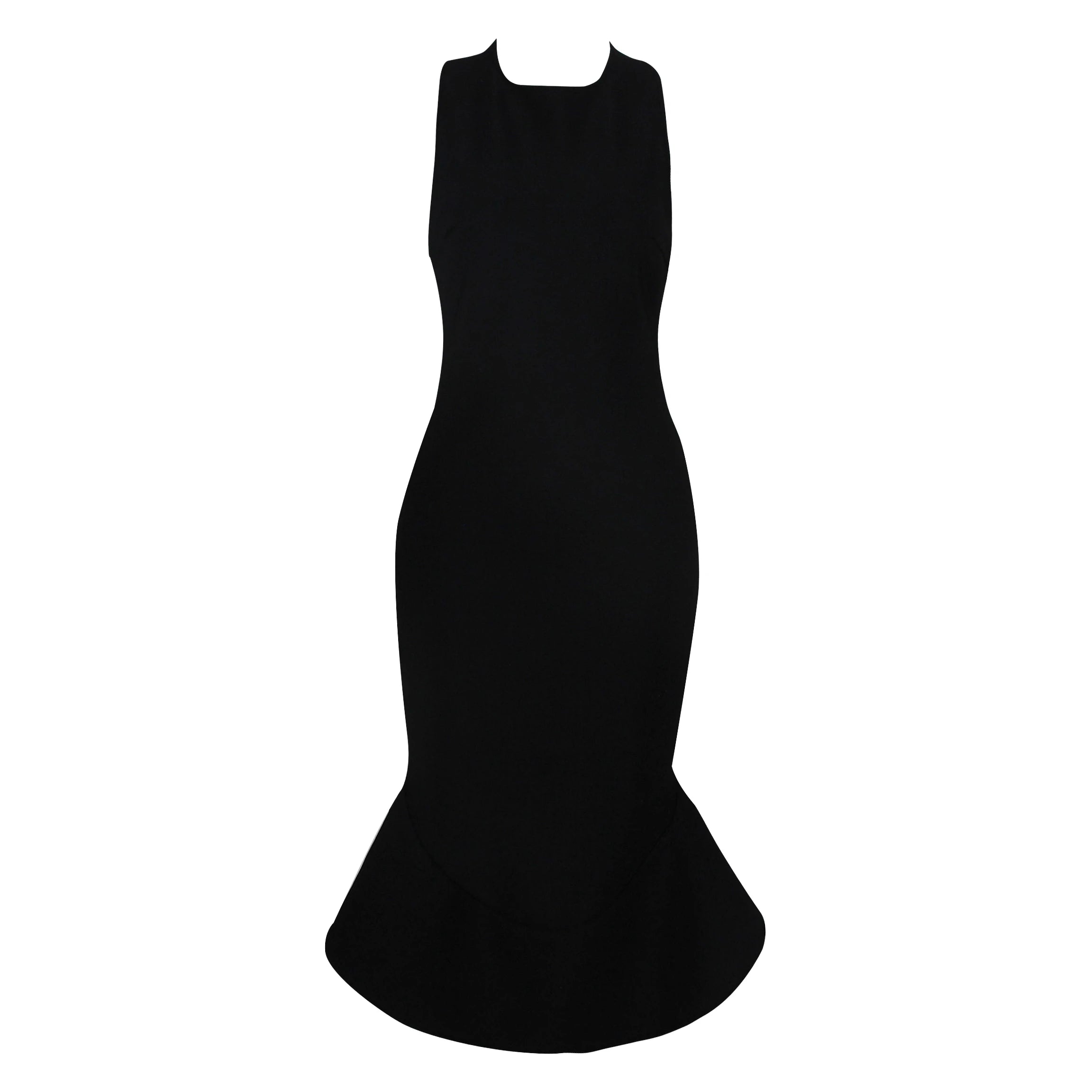 2023 New Women Sexy Black Backless Ruffles Rayon Bandage Dress Elegant Club Party Dress Vestidos