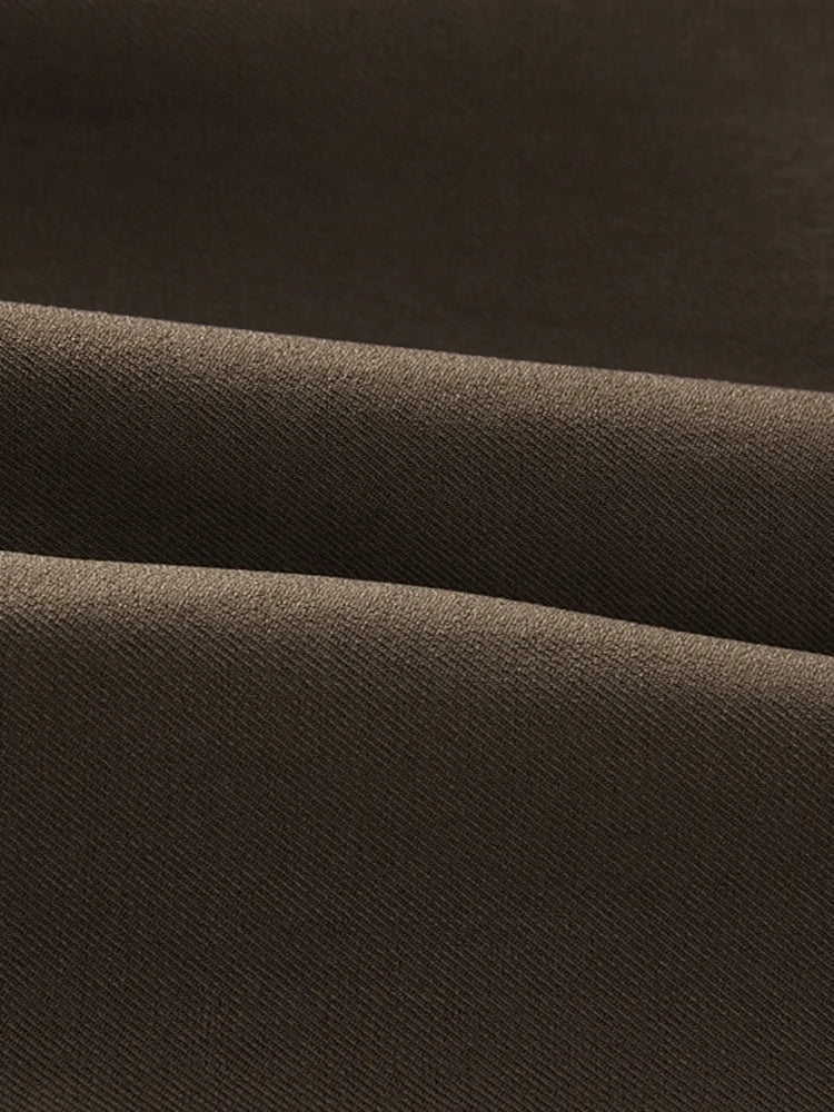 LANMREM Belt Spliced Design Blazer Women Vintage Notched Collar Single Button Coat Fashion Spring New Clothing 2AA4613